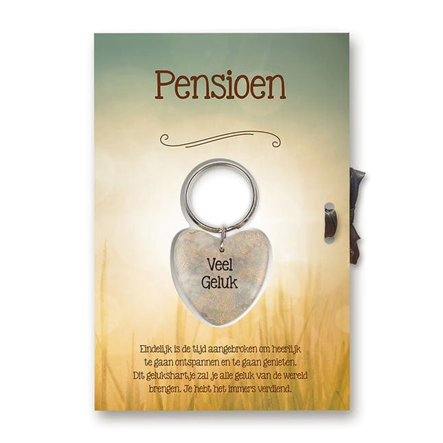 Gelukshart Giftcard Pensioen - Lucky Touch - Bedankjes & Cadeautjes