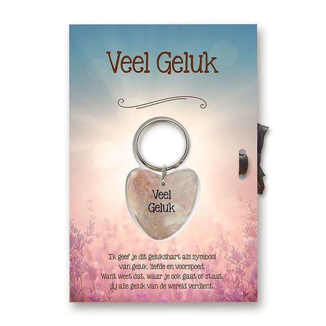 Gelukshart Giftcard Veel Geluk - Lucky Touch - Bedankjes & Cadeautjes