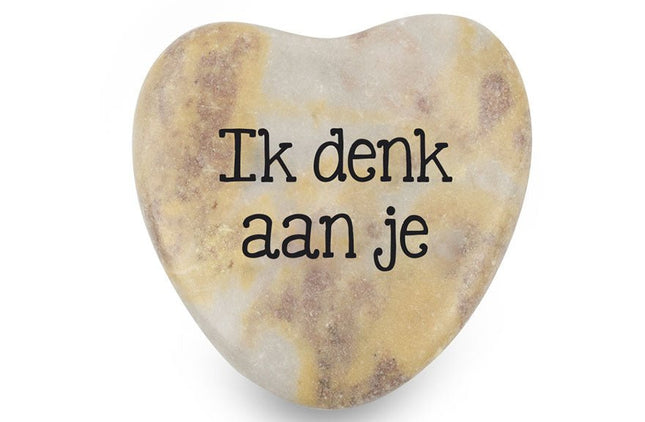 Gelukshart Ik denk aan je - Lucky Touch - Bedankjes & Cadeautjes