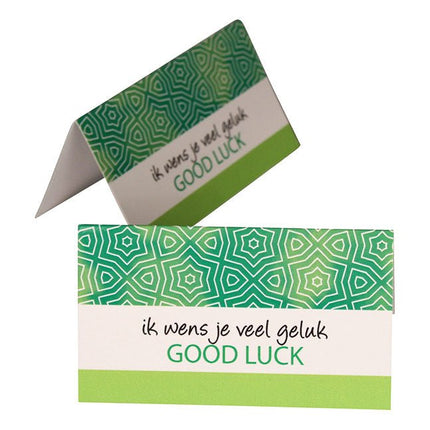 Gelukskaartje - Lucky Touch - Bedankjes & Cadeautjes