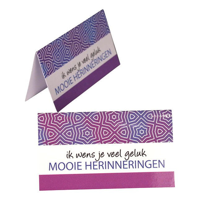 Gelukskaartje - Lucky Touch - Bedankjes & Cadeautjes