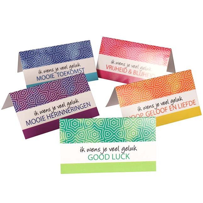 Gelukskaartje - Lucky Touch - Bedankjes & Cadeautjes