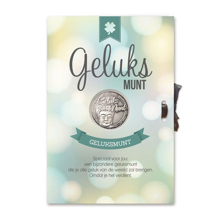 Geluksmunt Giftcard - Lucky Touch - Bedankjes & Cadeautjes