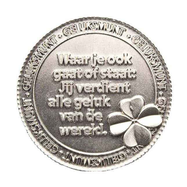 Geluksmunt Veel geluk - Lucky Touch - Bedankjes & Cadeautjes