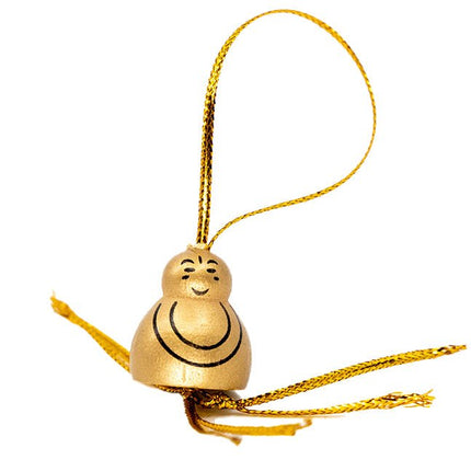 Gelukspoppetjes Boeddha goud - Lucky Touch - Bedankjes & Cadeautjes