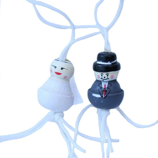 Gelukspoppetjes Bruidspaar - Lucky Touch - Bedankjes & Cadeautjes