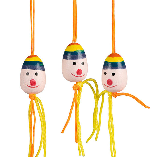 Gelukspoppetjes clowntje