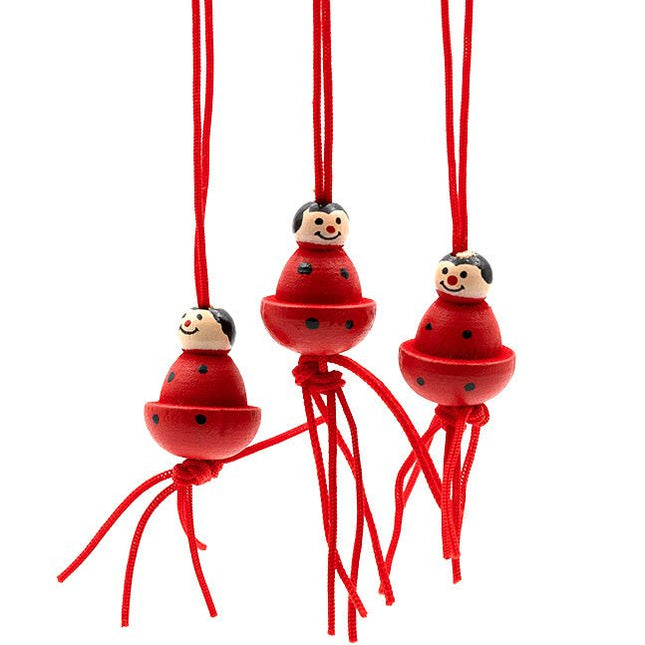 Gelukspoppetjes lieveheersbeestje - Lucky Touch - Bedankjes & Cadeautjes