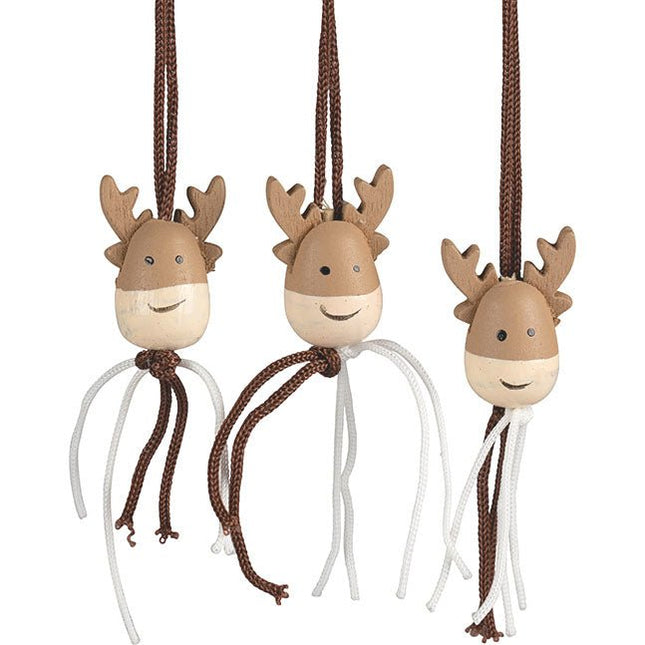 Gelukspoppetjes rendier - Lucky Touch - Bedankjes & Cadeautjes