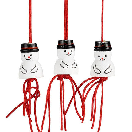 Gelukspoppetjes sneeuwpop - Lucky Touch - Bedankjes & Cadeautjes