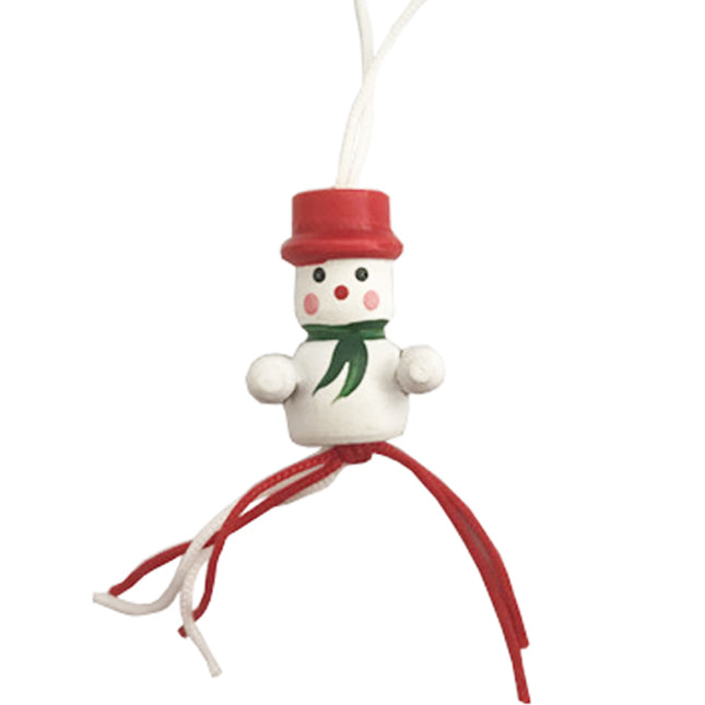 Gelukspoppetjes luxe sneeuwpop