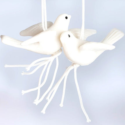 Gelukspoppetjes vredesduif - Lucky Touch - Bedankjes & Cadeautjes