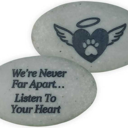 Gelukssteen We're Never Far Apart - Lucky Touch - Bedankjes & Cadeautjes