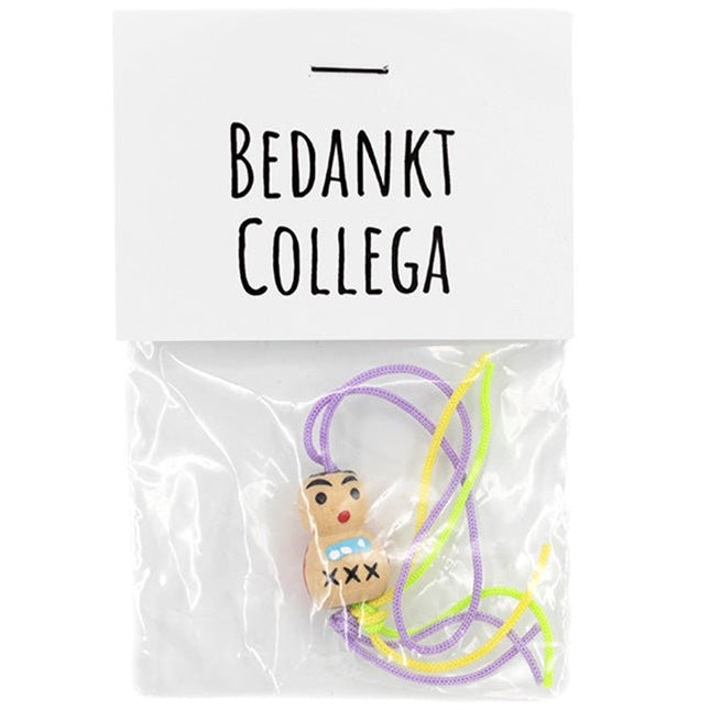 Gelukszakje Bedankt collega - Lucky Touch - Bedankjes & Cadeautjes