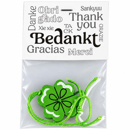 Gelukszakje Bedankt Internationaal - Luckytouch.nl