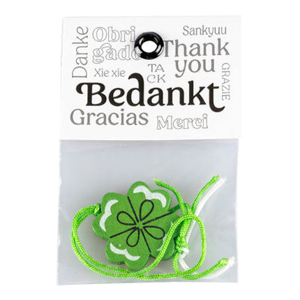 Gelukszakje Bedankt Internationaal