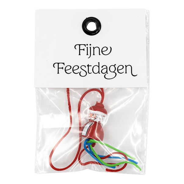 Gelukszakje Fijne feestdagen - Lucky Touch - Bedankjes & Cadeautjes
