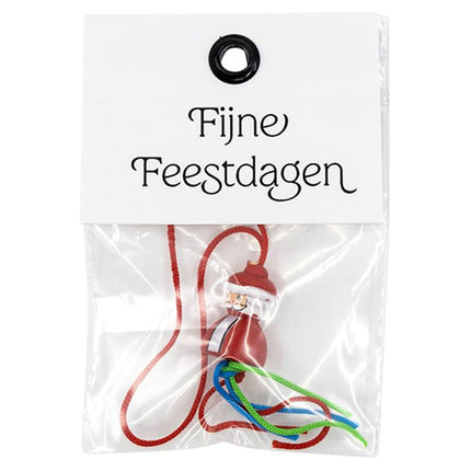 Gelukszakje Fijne feestdagen - Lucky Touch - Bedankjes & Cadeautjes