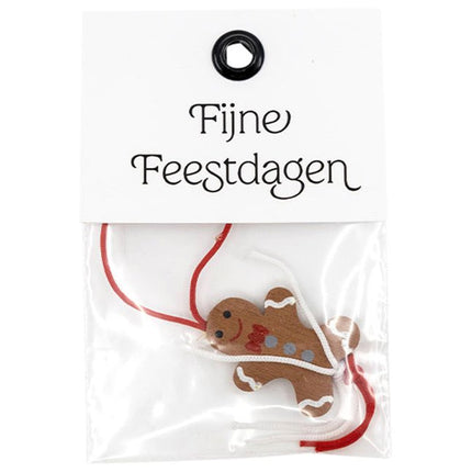 Gelukszakje Fijne feestdagen - Lucky Touch - Bedankjes & Cadeautjes