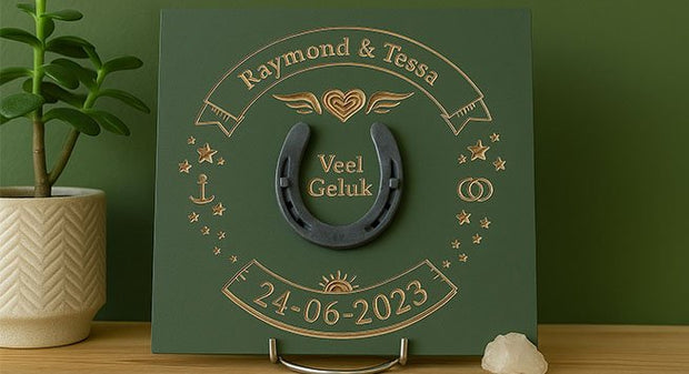Gepersonaliseerd cadeau banner - Lucky Touch - Bedankjes & Cadeautjes