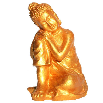 Geschenktasje gouden Boeddha - Lucky Touch - Bedankjes & Cadeautjes