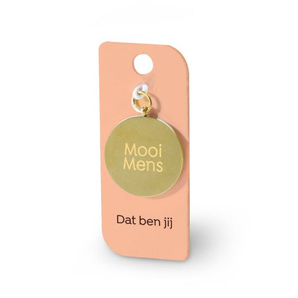 Gouden Charm - Mooi Mens - Luckytouch.nl