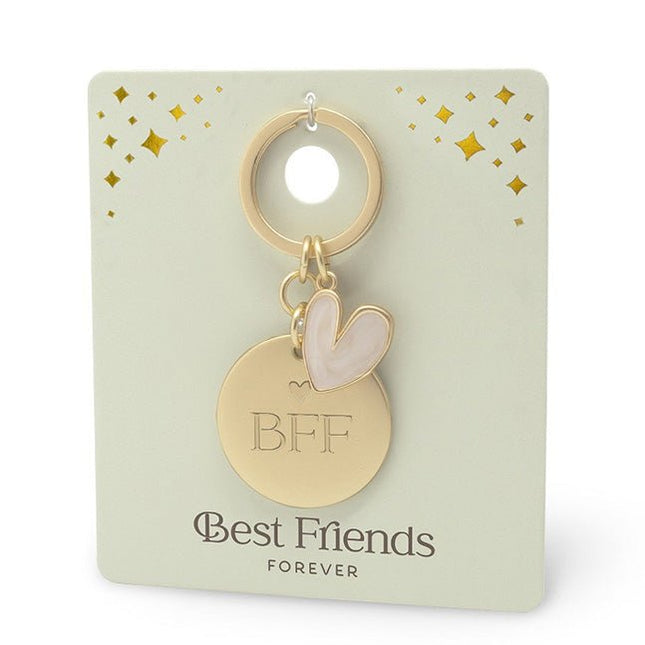 Gouden Sleutelhanger Best Friends - Luckytouch.nl