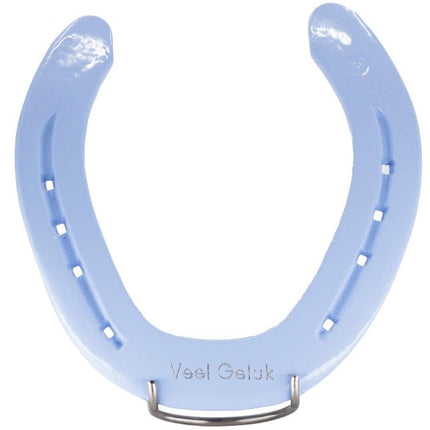 Hoefijzer geluk - baby blauw - Luckytouch.nl