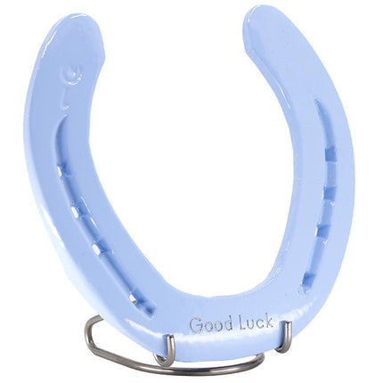 Hoefijzer geluk - baby blauw - Luckytouch.nl