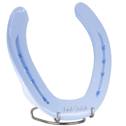 Hoefijzer geluk - baby blauw