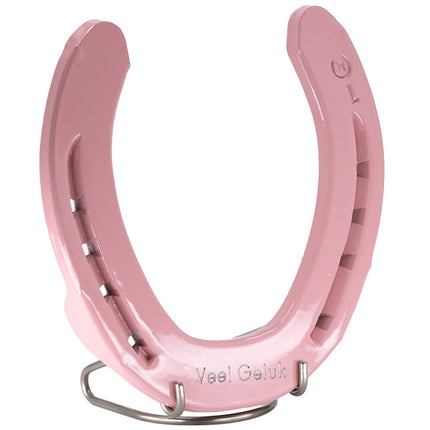 Hoefijzer geluk - baby roze