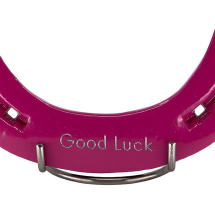Hoefijzer geluk - pinky roze - Luckytouch.nl