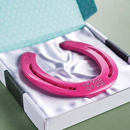 Hoefijzer geluk - pinky roze - Luckytouch.nl
