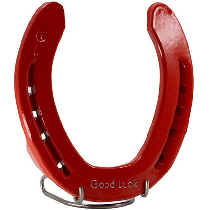 Hoefijzer geluk - rood - Luckytouch.nl