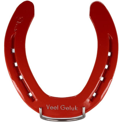 Hoefijzer geluk - rood - Luckytouch.nl