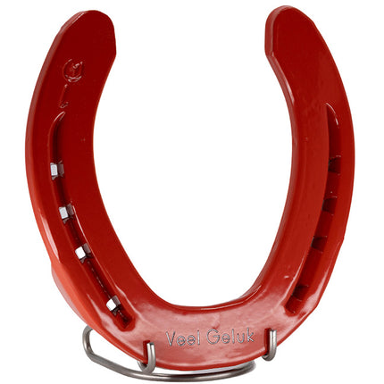 Hoefijzer geluk - rood