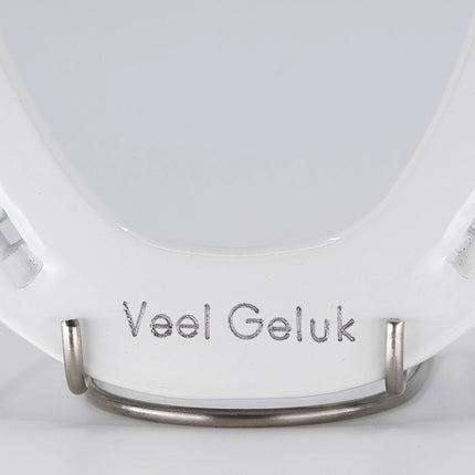 Hoefijzer geluk - wit