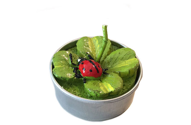 Gelukskaars Klavertje vier