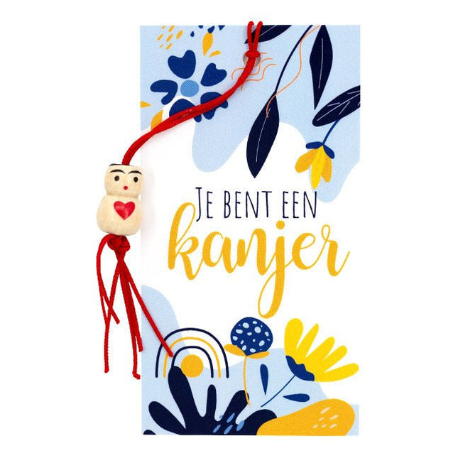 Kaartje Je bent een kanjer - Lucky Touch - Bedankjes & Cadeautjes