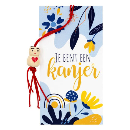 Kaartje Je bent een kanjer - Lucky Touch - Bedankjes & Cadeautjes
