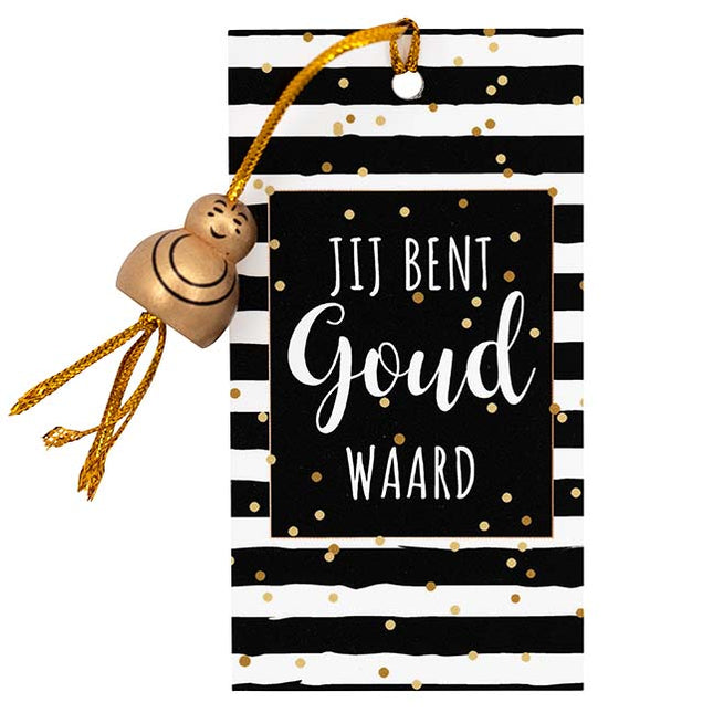 Kaartje Jij bent Goud waard