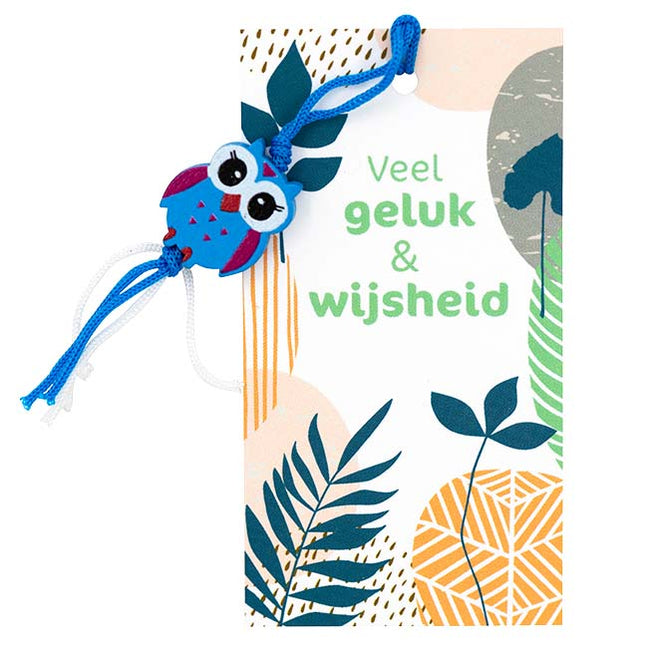 Kaartje Veel Geluk & Wijsheid