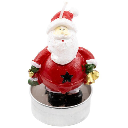 Kerstman kaarsje - Lucky Touch - Bedankjes & Cadeautjes