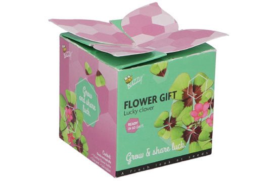 Klavertje 4 in potje - Lucky Touch - Bedankjes & Cadeautjes