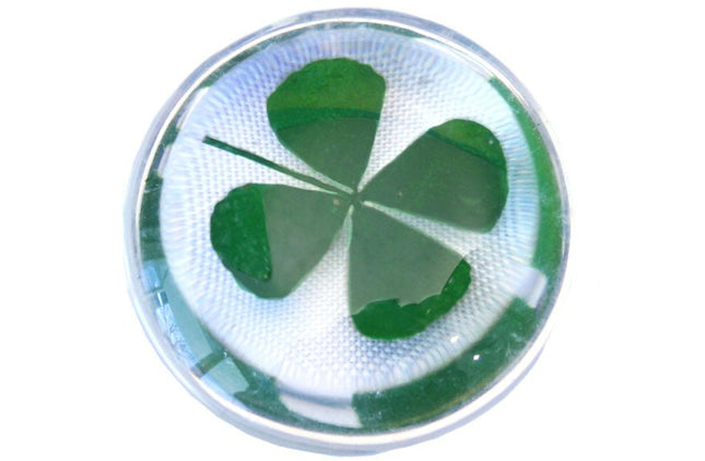 Klavertje vier in steen - Lucky Touch - Bedankjes & Cadeautjes