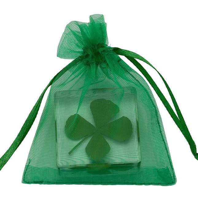 Klavertje vier in steen - Lucky Touch - Bedankjes & Cadeautjes