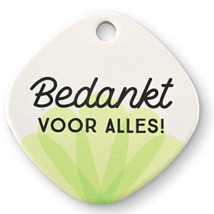 Koelkastmagneet Bedankt - Lucky Touch - Bedankjes & Cadeautjes