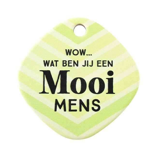 Koelkastmagneet Mooi Mens - Lucky Touch - Bedankjes & Cadeautjes