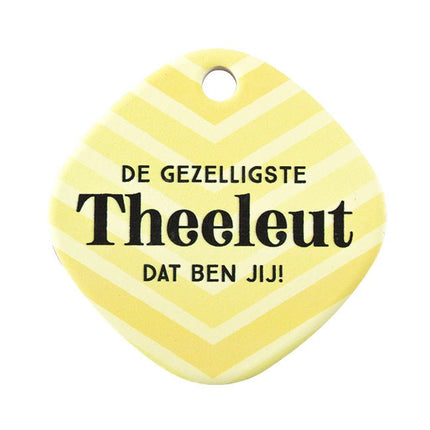 Koelkastmagneet Theeleut - Lucky Touch - Bedankjes & Cadeautjes
