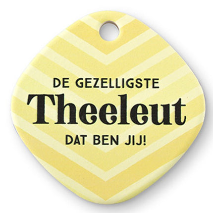 Koelkastmagneet Theeleut - Lucky Touch - Bedankjes & Cadeautjes